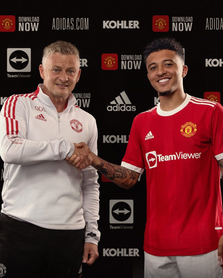 MAN UTD confirm £73M Sancho deal