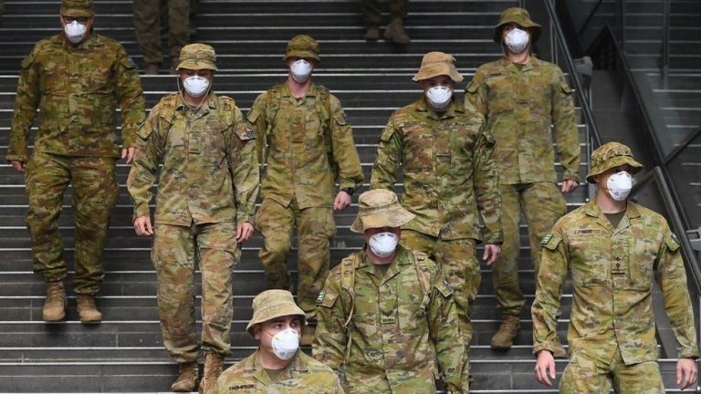 Covid: Military deployed to help enforce lockdown