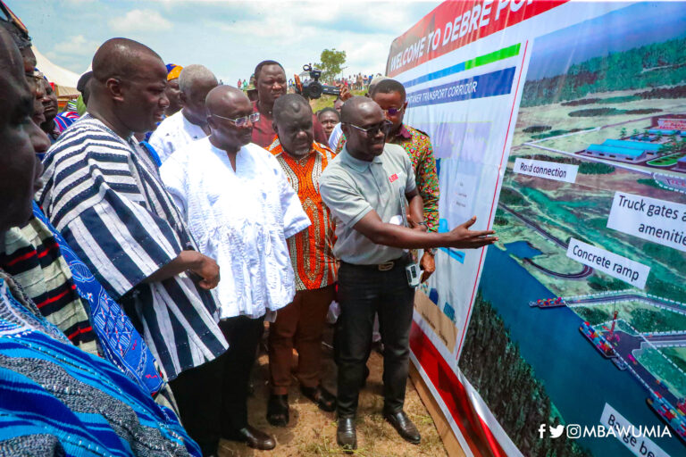 N/R: Bawumia cuts sod for first inland Marine Port