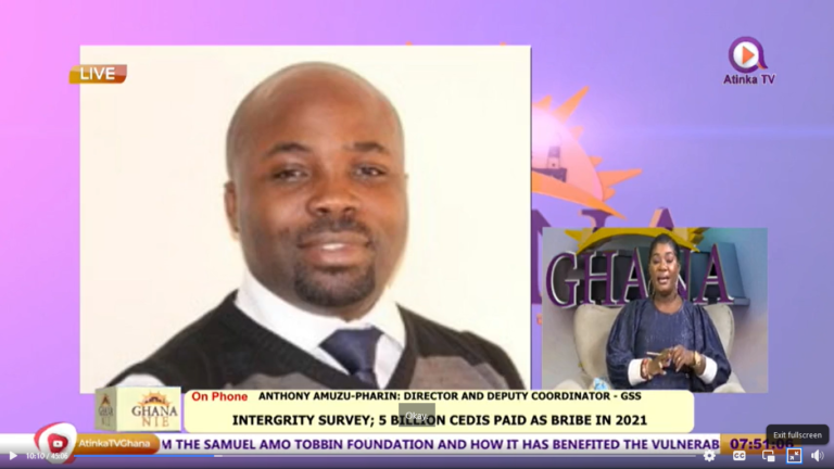 Integrity Survey: We did not talk to bribe takers – GSS