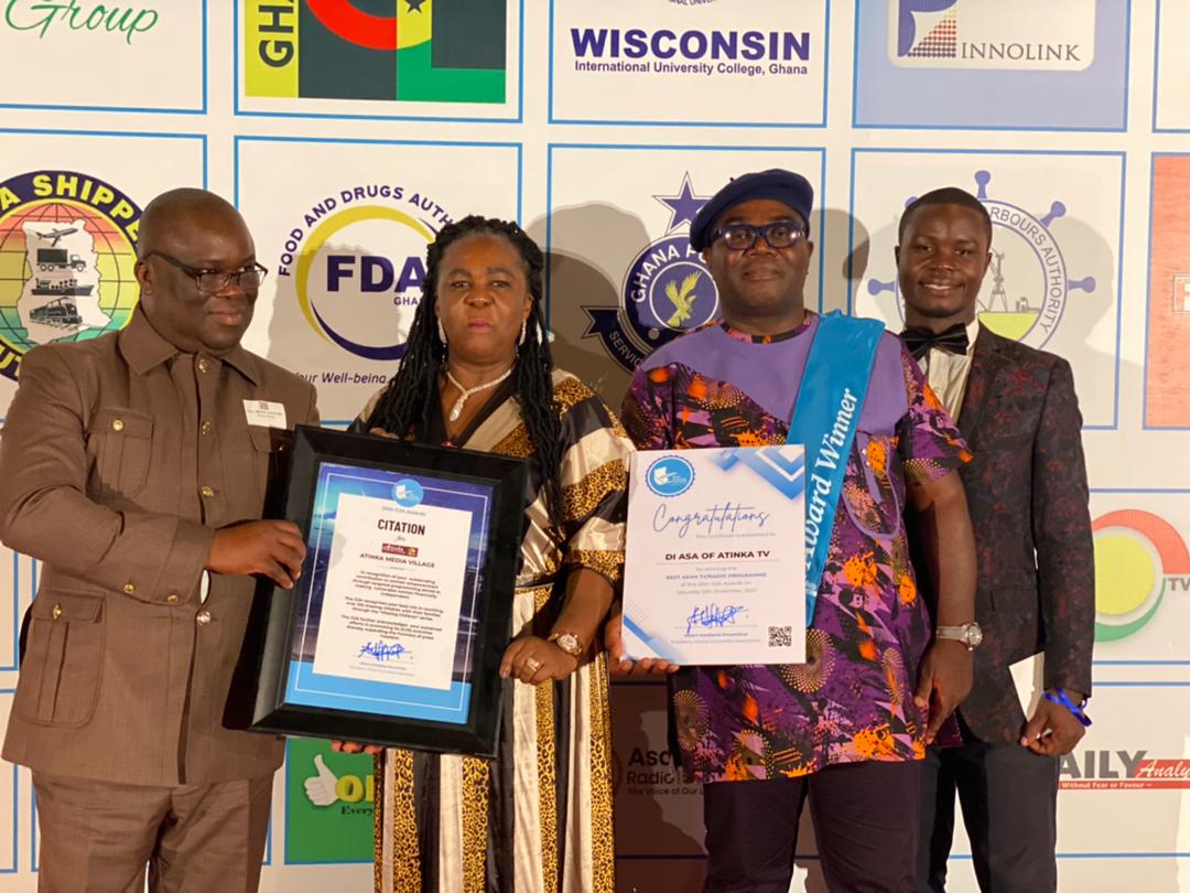 26th GJA Awards: Atinka TV's Di Asa wins TV Programme of the Year ...