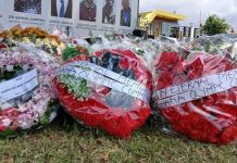 Ghana Olympic Committee honours victims of the military helicopter crash Ghana Olympic Committee honours victims of the military helicopter crash