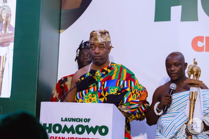 Mayor of Accra receives Homowo Peace Cup ahead of match, calls for unity and celebration of Ga culture