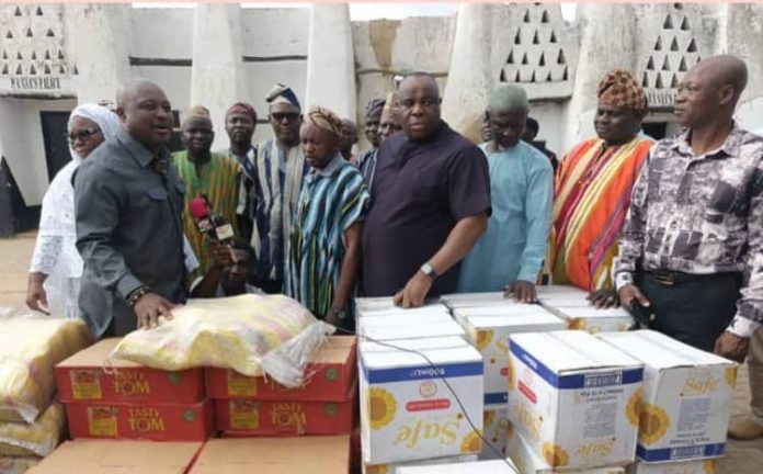 Speaker Bagbin provides food supplies to 2025 Dumba Planning Committee