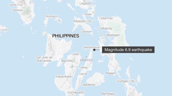 Breaking: 6.9-Magnitude Quake Hits Central Philippines