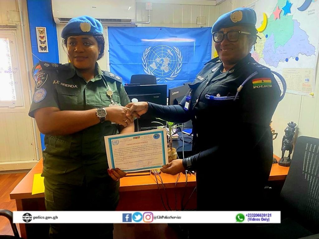 Ghana’s Alison Raji Atuluk Makes History as First Woman to Command UN Parade in CAR