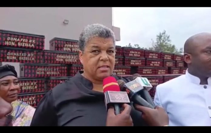 Awutu Senya West MP Urges Students to Shun Drugs, Donates Trunks and Mattresses to Freshers
