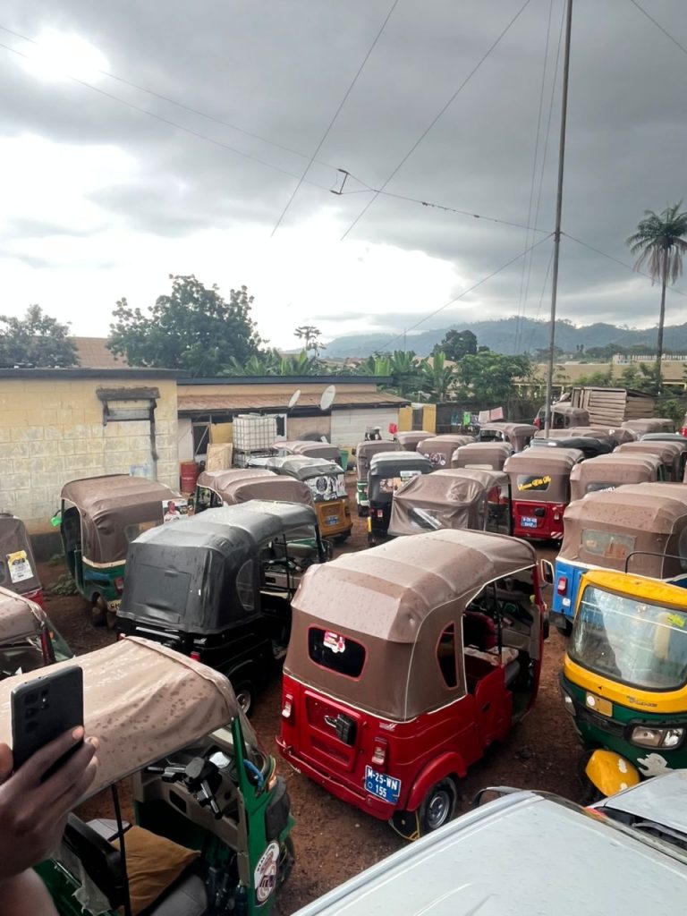 Over 175 Tricycle Riders Arrested in Bibiani