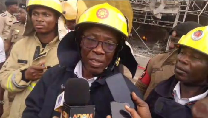 “Total Loss”: Santasi China Mall Workers Grieve as Fire Destroys Entire Building