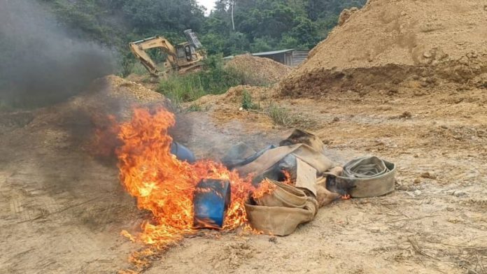 NAIMOS Intensifies Galamsey Fight with Big Operation in Ashanti Region