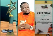 MUSIGA Greater Accra Honours AMISTY GH with Discovery Artist of the Year Award MUSIGA Greater Accra Honours AMISTY GH with Discovery Artist of the Year Award