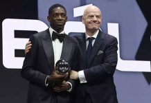 Dembélé Sweeps Ballon d’Or and FIFA Men’s Player of the Year Awards Dembélé Sweeps Ballon d’Or and FIFA Men’s Player of the Year Awards