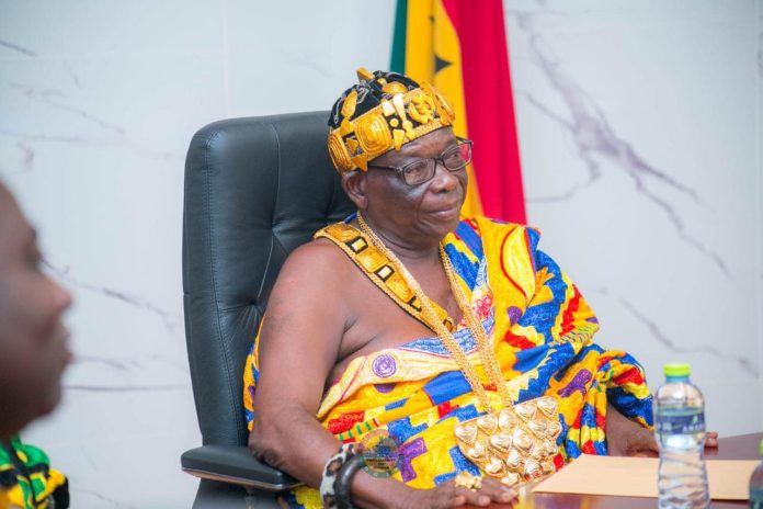 Awudome Paramount Chief Joins Volta Regional House of Chiefs, Calls for Unity