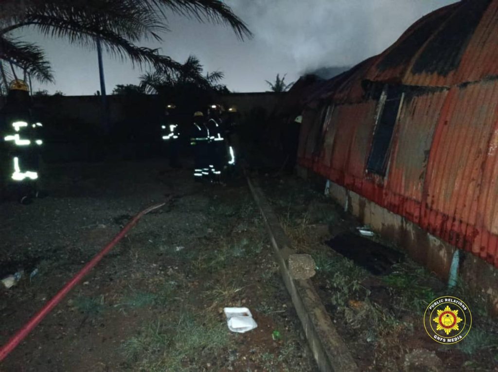 Ashaiman Gulf City Warehouse Fire