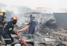 Aftermath of Circle Fire: Over 50 Shops Destroyed, Government Assesses Damage Aftermath of Circle Fire: Over 50 Shops Destroyed, Government Assesses Damage