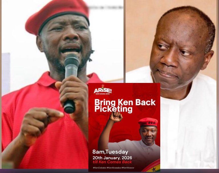 Bernard Mornah to Lead “Bring Ken Back” Picketing for Speedy Extradition
