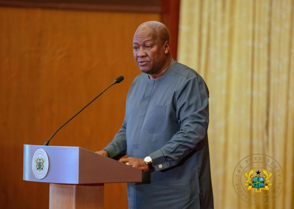Mahama to Lay Out Government Priorities in 2026 State of the Nation Address