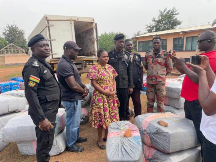 Police Seize Cannabis Worth Over GHS 1.4M In Oti Region