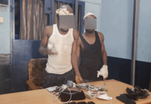Dzorwulu Police Chase Nets Two Suspected Robbers and Recovered Items Dzorwulu Police Chase Nets Two Suspected Robbers and Recovered Items
