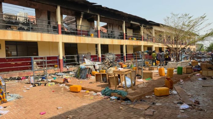 Fire Guts Part of Girls’ Dormitory at Tolon SHS in Northern Region