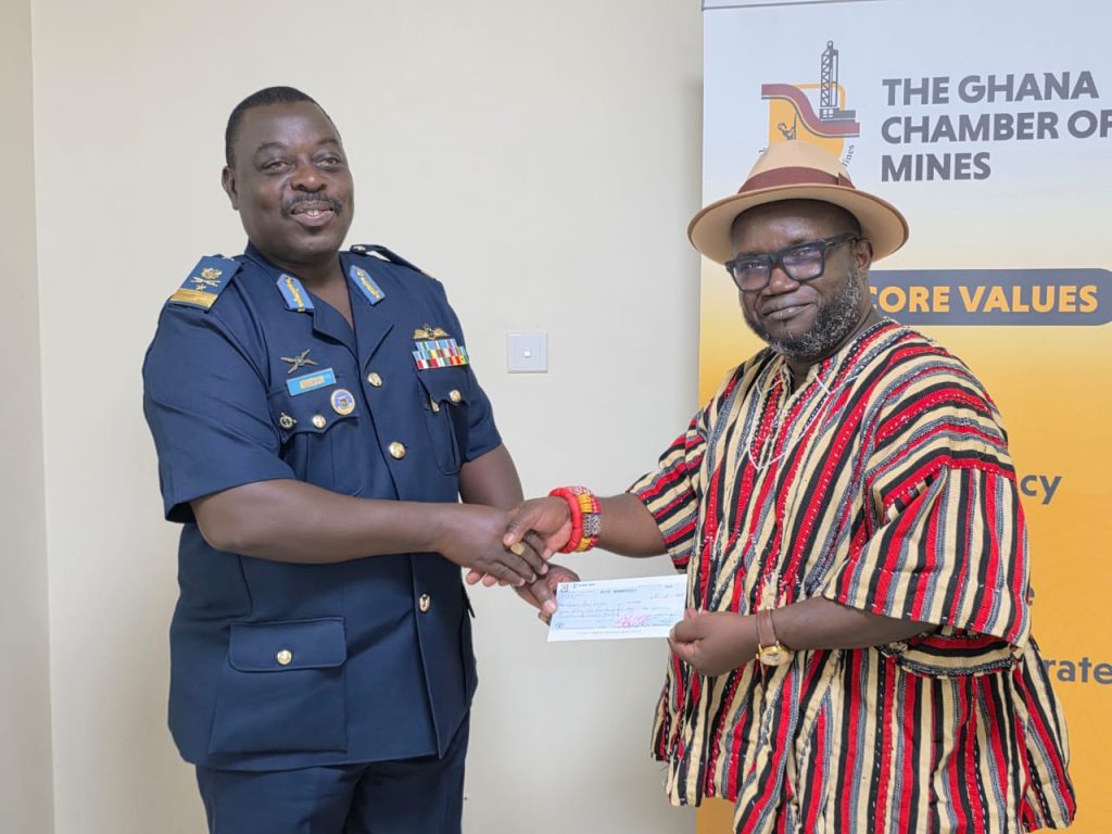 Ghana Chamber of Mines Completes US$300,000 Support to Ghana Air Force
