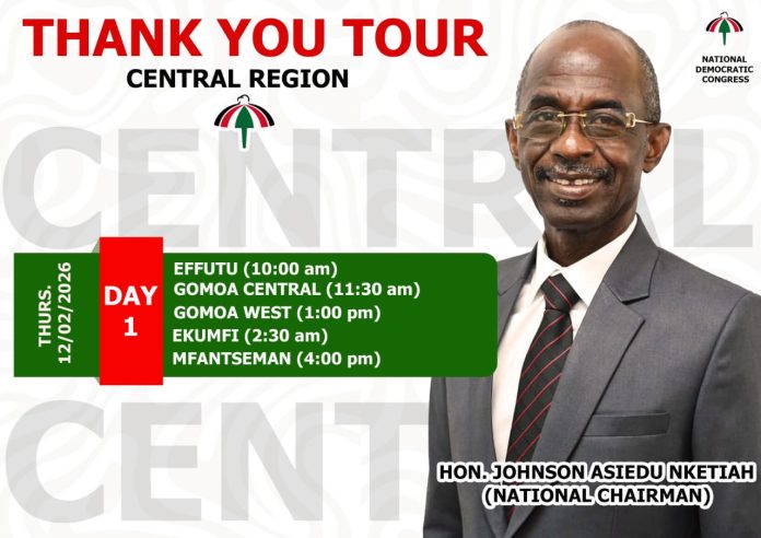Asiedu Nketia Urges Unity in Effutu, Thanks NDC Supporters for 2024 Election Efforts