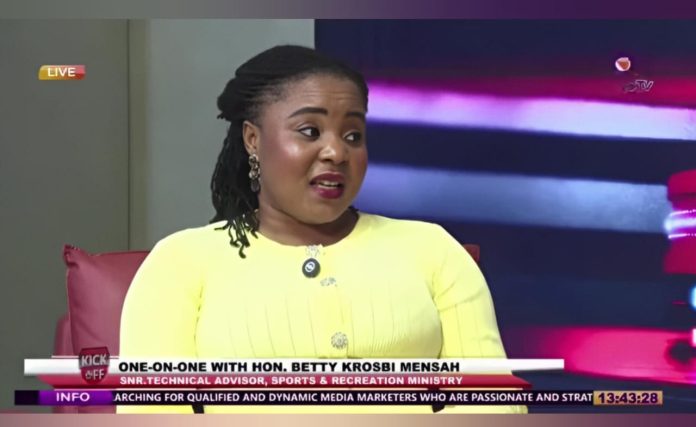 Hon. Betty Krosbi Mensah Commends Kurt Okraku for Advancing Women’s Football in Ghana Hon. Betty Krosbi Mensah Commends Kurt Okraku for Advancing Women’s Football in Ghana