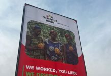 The People’s Forum Mounts Billboard Campaign as Cocoa Farmers Protest Price Cut The People’s Forum Mounts Billboard Campaign as Cocoa Farmers Protest Price Cut
