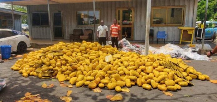 Police Seize Truck Carrying Suspected Cannabis, Arrest Two in Bribery Attempt