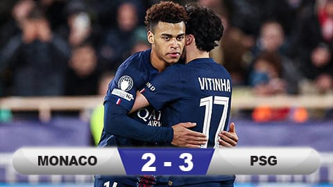 PSG Fight Back to Beat 10-Man Monaco, Reach UCL Last 16 PSG Fight Back to Beat 10-Man Monaco, Reach UCL Last 16