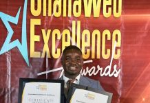 Dr. Benson Owusu Wins Two Top Awards at GhanaWeb Excellence Awards Dr. Benson Owusu