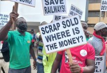 Railway Workers Resume Protest Over Unpaid Salaries Railway Workers Resume Protest Over Unpaid Salaries