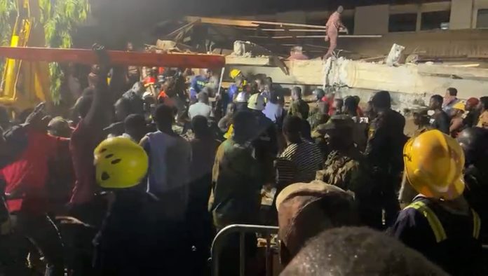 Accra New Town building collapse Accra New Town building collapse