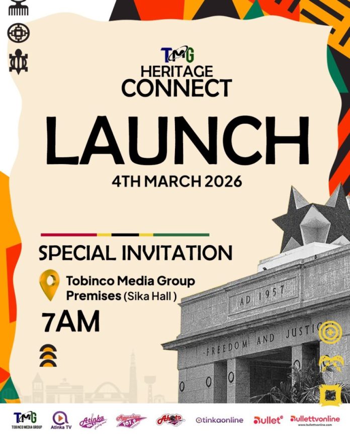 Tobinco Media Group Launches Heritage Connect at Sika Hall