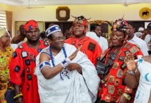 Prophet Nakoa Nazareth Express Gratitude to Ga Mantse for Distinguished Honour Prophet Nakoa Nazareth