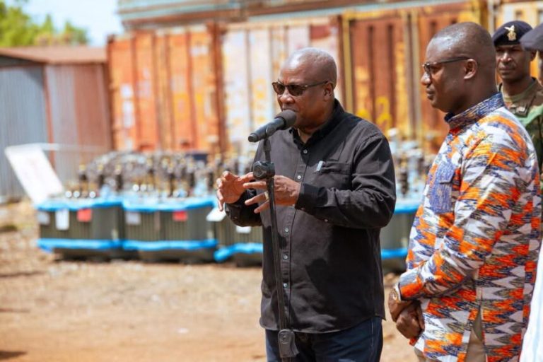 Northern Region: Mahama Inspects New Transformers to Boost Power Stability