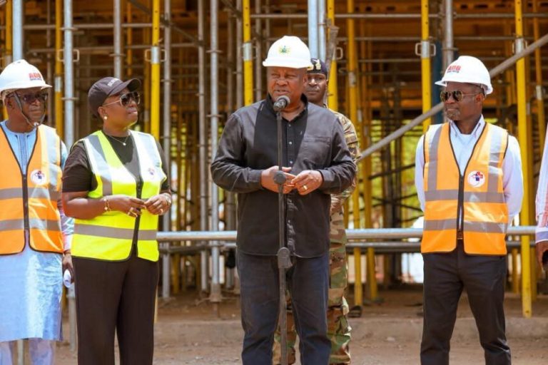 Northern Region: Mahama Inspects Tamale Cardiology Centre Project to Boost Specialist Care