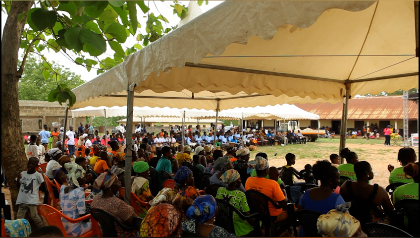 The Chief of Podoe-Dorfor and Head of the Amaflu clan, Togbe Kokloko Ananze Titriku XIII,