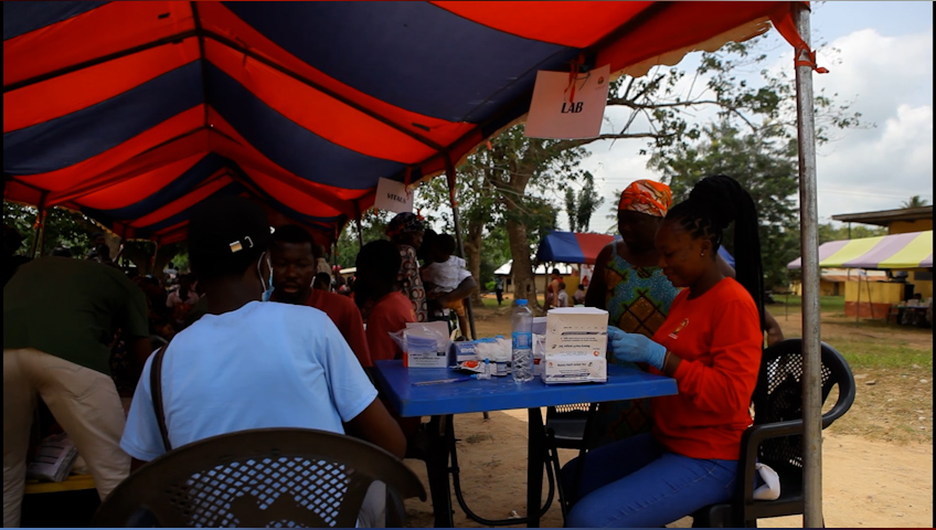 The Chief of Podoe-Dorfor and Head of the Amaflu clan, Togbe Kokloko Ananze Titriku XIII,