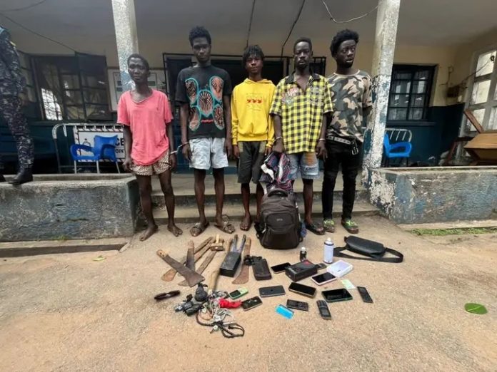Five Convicted Robbers Jailed for Total of 195 Years in Ashanti North