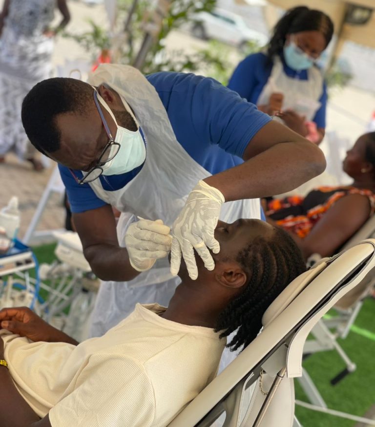 Smile4Ghana: Dr Brown Praises Entrance University as the Future of Dentistry Looks Bright in Ghana