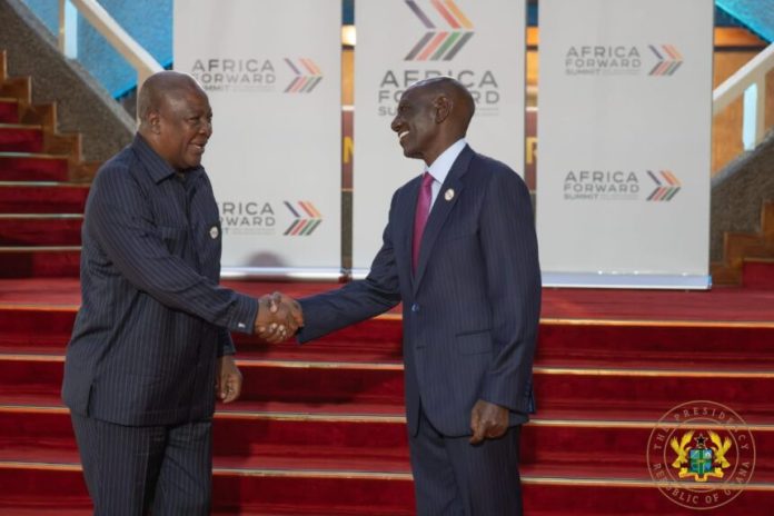 Mahama Calls for Action on Africa’s Debt, Health Crisis at Nairobi Summit