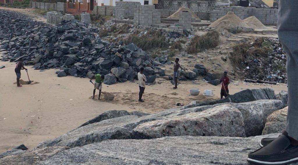 Sand Winning Cape Coast Victoria Park