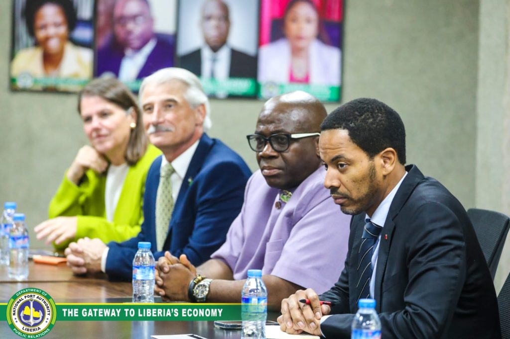 Canadian Ambassador Visits Freeport of Monrovia