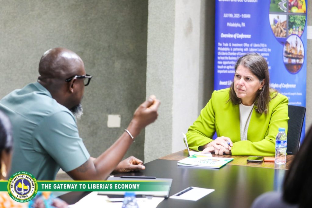 Canadian Ambassador Visits Freeport of Monrovia