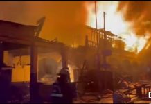 Fire Guts Parts of Makola Market, Destroying Shops and Goods Fire Guts Parts of Makola Market, Destroying Shops and Goods