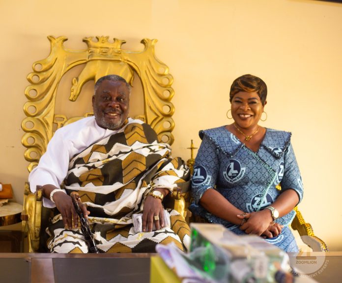 Zoomlion’s New Managing Director Pays Courtesy Call on Nungua Mantse, Seeks Traditional Blessings