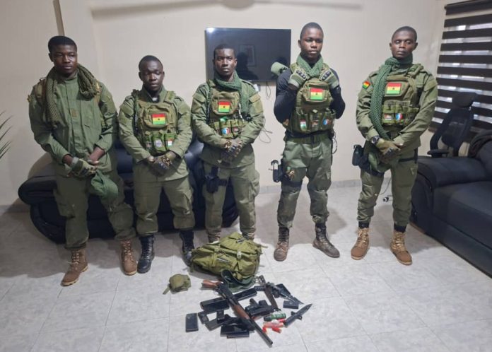 Nkwaie Police Arrest Five Suspected Armed Robbers Allegedly Disguised as Military Personnel Nkwaie Police Arrest Five Suspected Armed Robbers Allegedly Disguised as Military Personnel