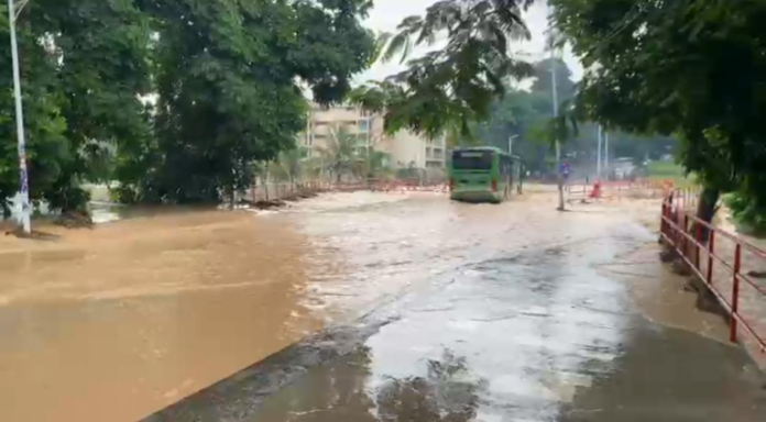 Flooding Disrupts Academic Activities at KNUST, Leaves Students Stranded