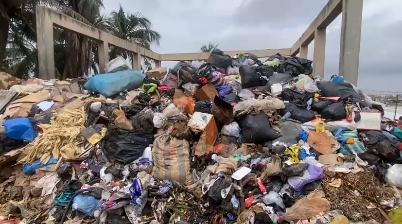 Santasi Residents Fear Cholera Outbreak as Refuse Dump Overflows